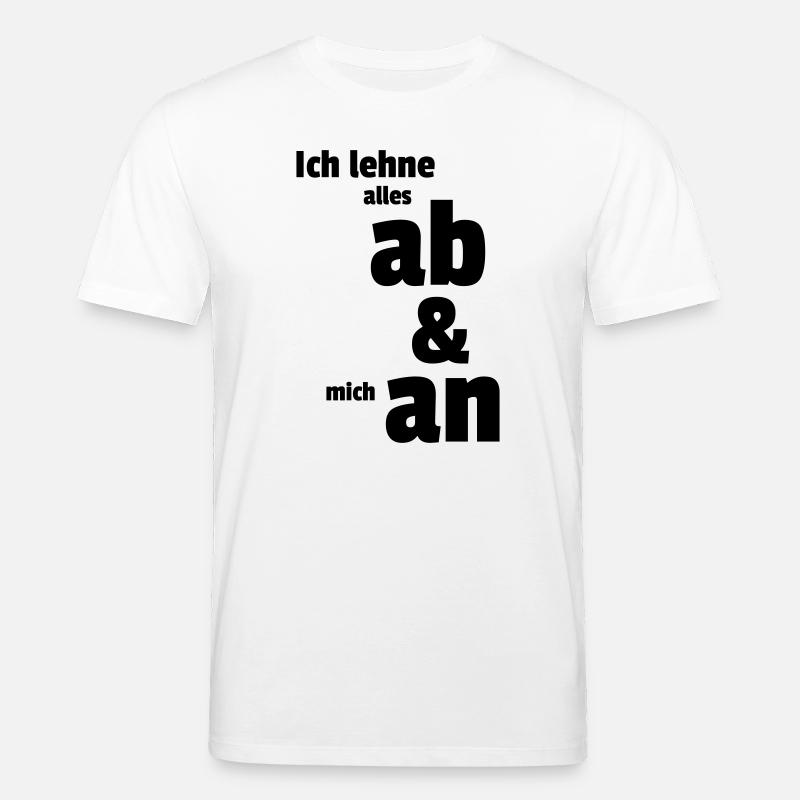 Ab und an - Stanley/Stella Unisex Bio-T-Shirt CREATOR  - Weiß