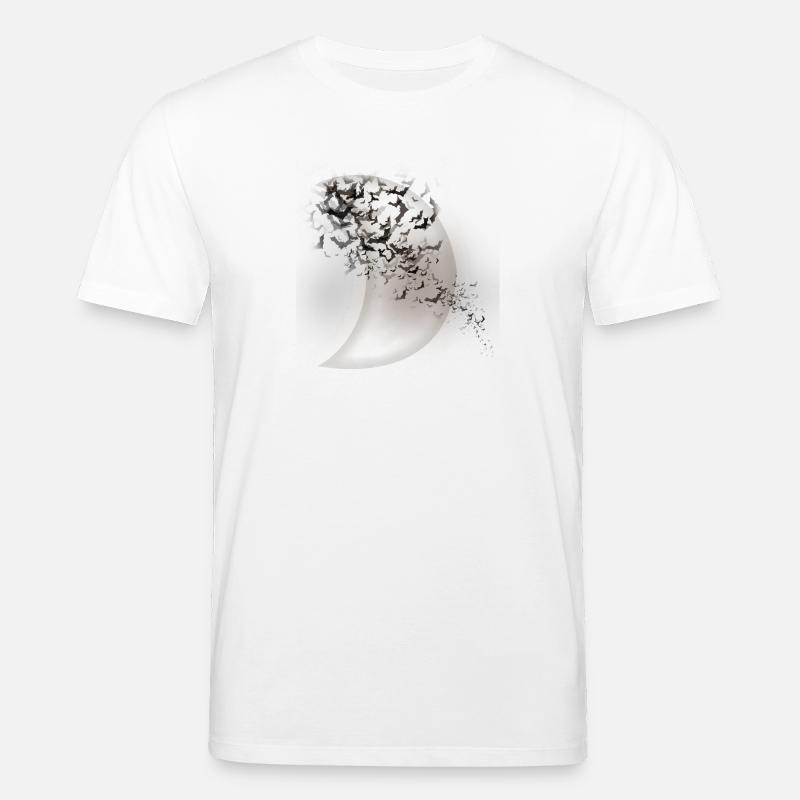 fledermäuse - Stanley/Stella Unisex Bio-T-Shirt CREATOR  - Weiß