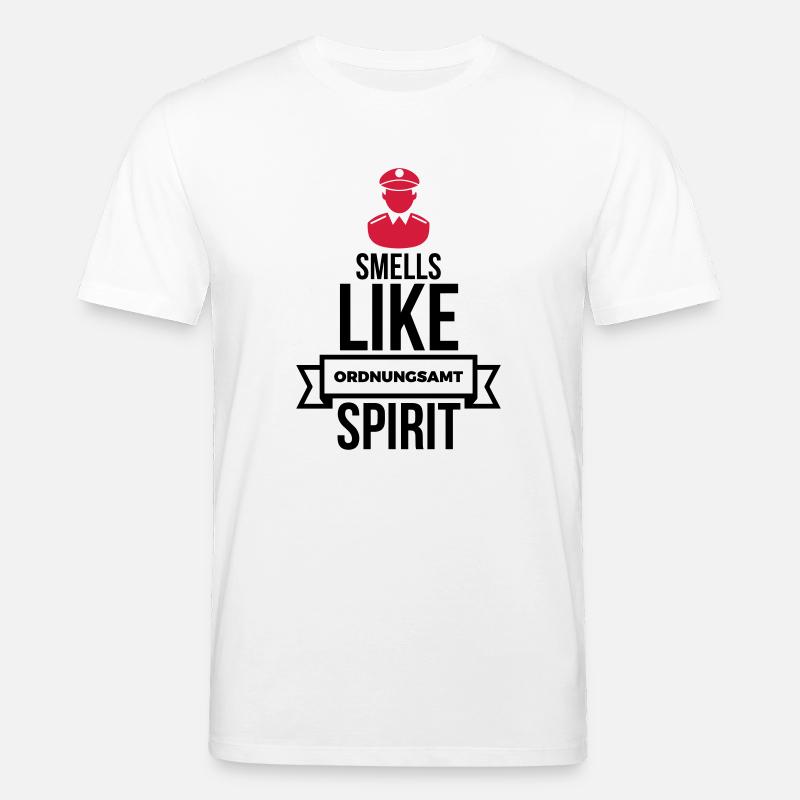 Smells Like Ordnungsamt Esprit - T-shirt bio CREATOR Stanley/Stella Unisexe - blanc