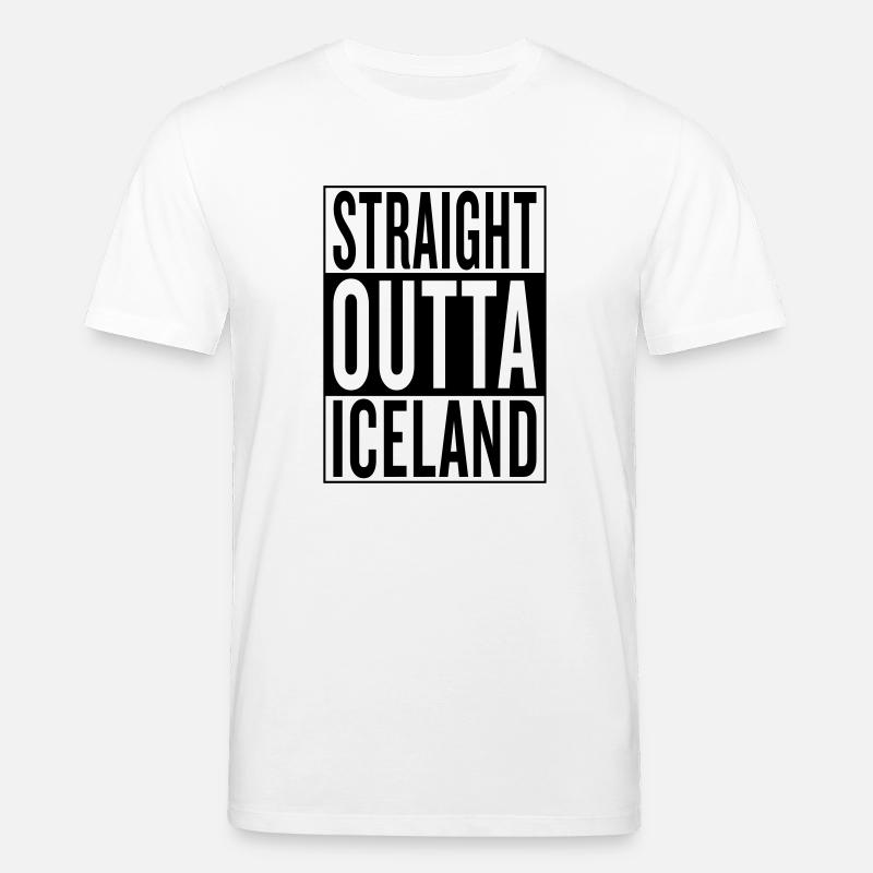 Iceland - Stanley/Stella Unisex Bio-T-Shirt CREATOR  - Weiß