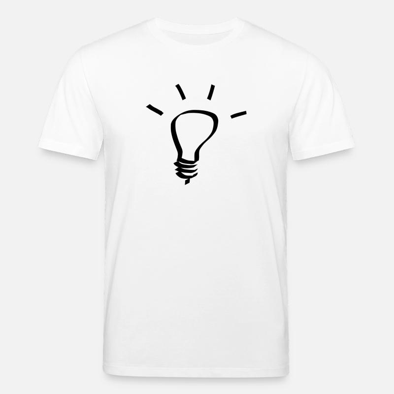 Ampoule idée cadeau - T-shirt bio CREATOR Stanley/Stella Unisexe - blanc