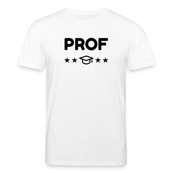 School Teacher Schule Lehrerin Ecole Prof Lehrer - Stanley/Stella CREATOR Unisex Organic T-Shirt - white - Front - Alina (178cm) & Michal (187cm)