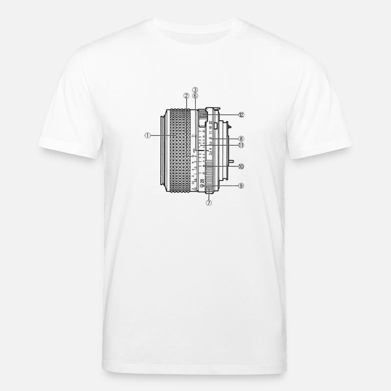 objektiivisesti - Stanley/Stella CREATOR unisex luomu-t-paita - valkoinen