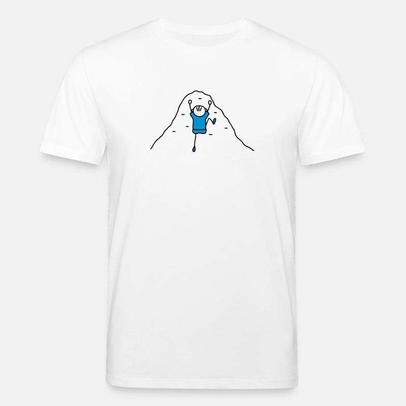 Klettern Kletterwand - V2 - Stanley/Stella Unisex Bio-T-Shirt CREATOR  - Weiß
