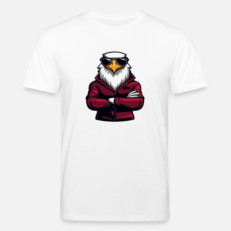 Bande dessinée Eagle - T-shirt bio CREATOR Stanley/Stella Unisexe - blanc