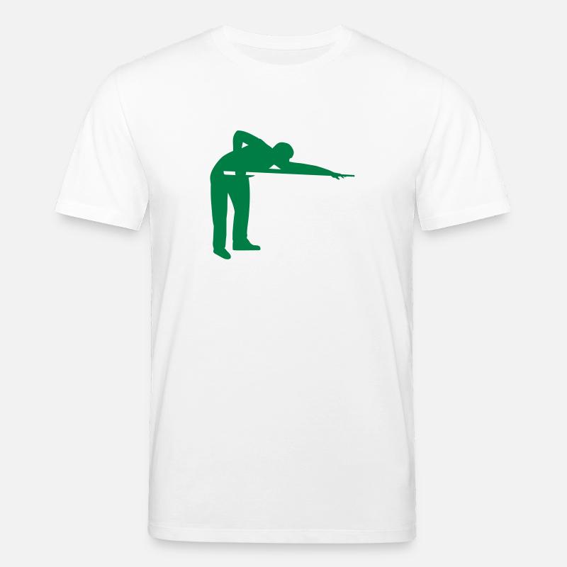Billard - Stanley/Stella Unisex Bio-T-Shirt CREATOR  - Weiß