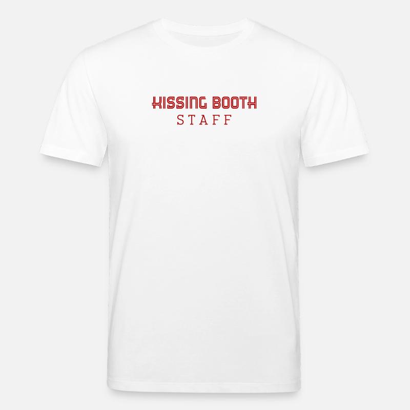 MITARBEITER DER KÜSS-KABINE - Stanley/Stella Unisex Bio-T-Shirt CREATOR  - Weiß