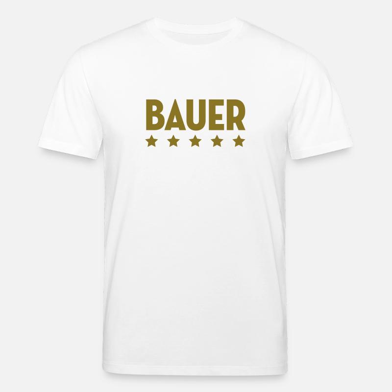 bauer_4 - Stanley/Stella Unisex Bio-T-Shirt CREATOR  - Weiß