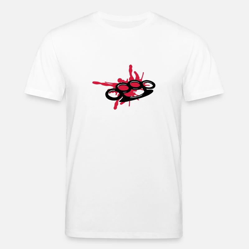 Schlagring Blut - Stanley/Stella Unisex Bio-T-Shirt CREATOR  - Weiß
