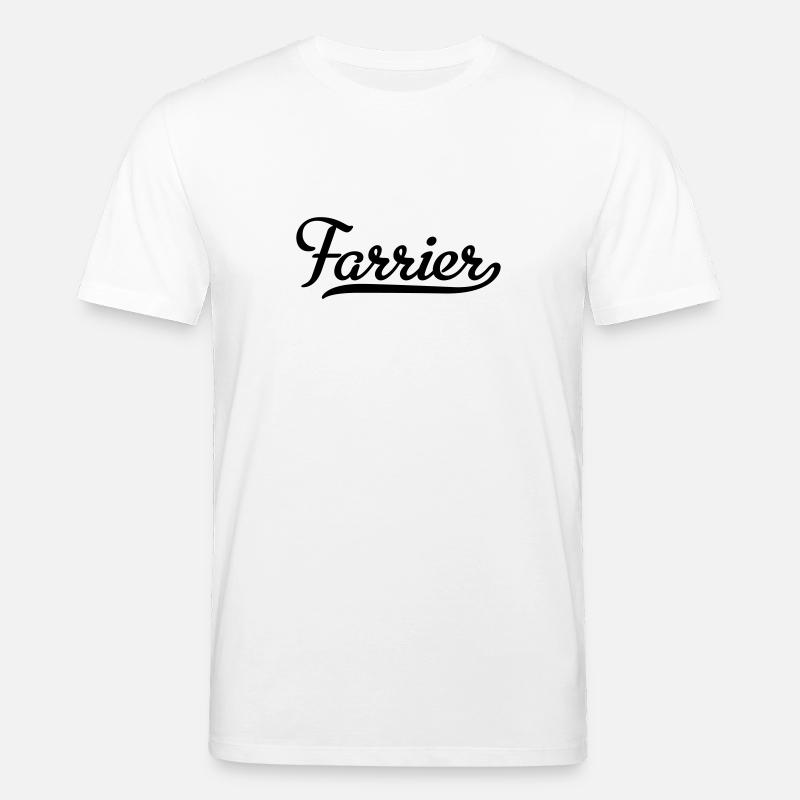 farrier - Stanley/Stella Unisex Bio-T-Shirt CREATOR  - Weiß