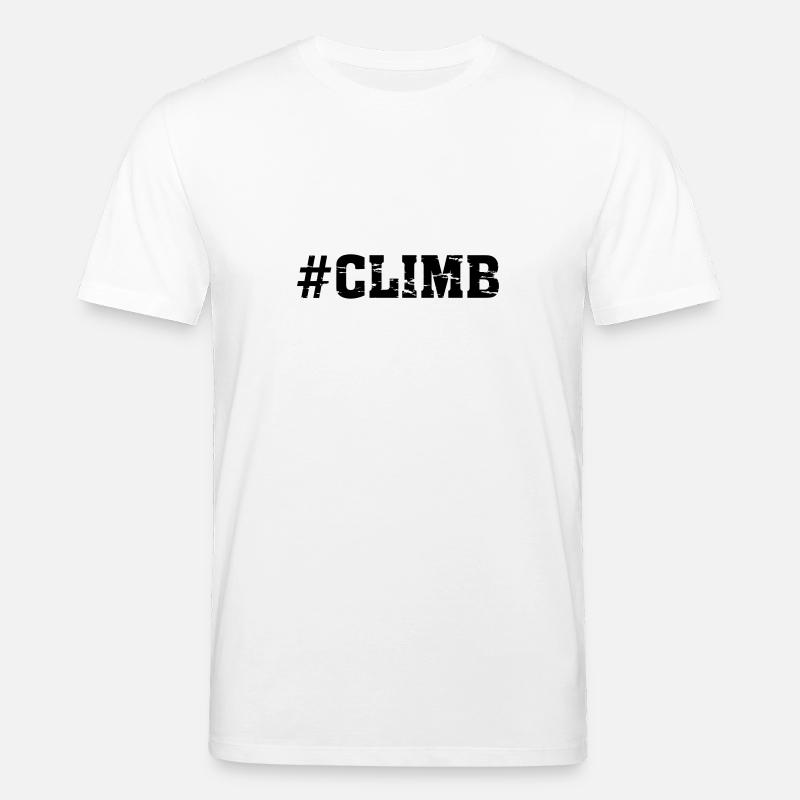 #Climb - Stanley/Stella Unisex Bio-T-Shirt CREATOR  - Weiß