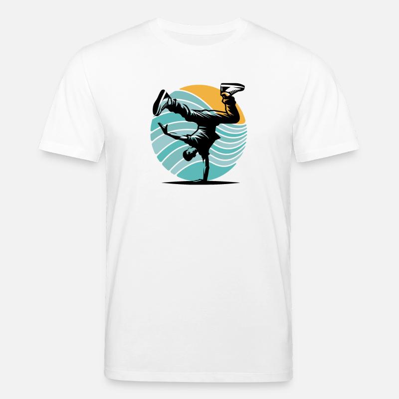 Breakdance - Stanley/Stella Unisex Bio-T-Shirt CREATOR  - Weiß