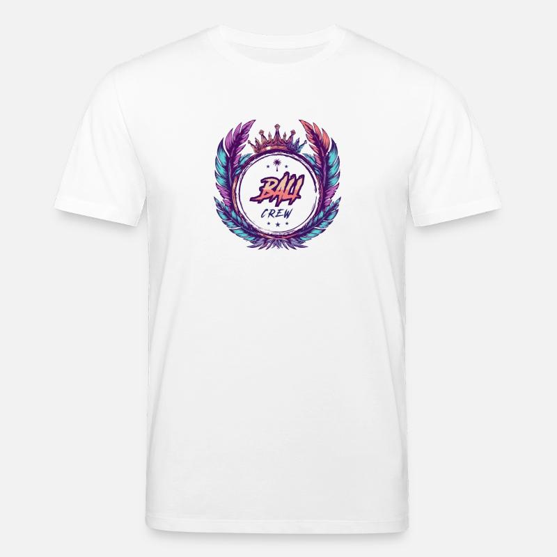 Bali Crew Bunt - Stanley/Stella Unisex Bio-T-Shirt CREATOR  - Weiß