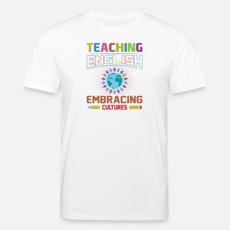 ESL-Lehrer ESL Unterricht - Stanley/Stella Unisex Bio-T-Shirt CREATOR  - Weiß
