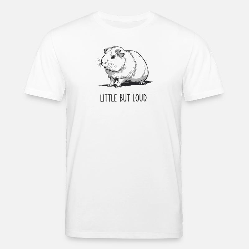 Petit cochon d’Inde mais bruyant - T-shirt bio CREATOR Stanley/Stella Unisexe - blanc