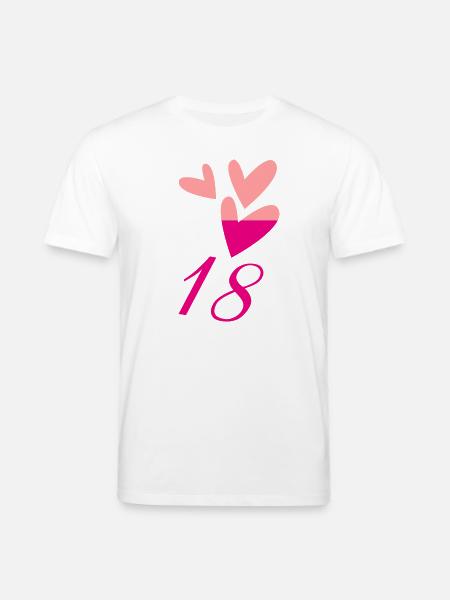 18. 18 ANNI. 18° ANNIVERSARIO. COMPLEANNO 18 ANNI. - Maglietta ecologica unisex CREATOR di Stanley/Stella - bianco