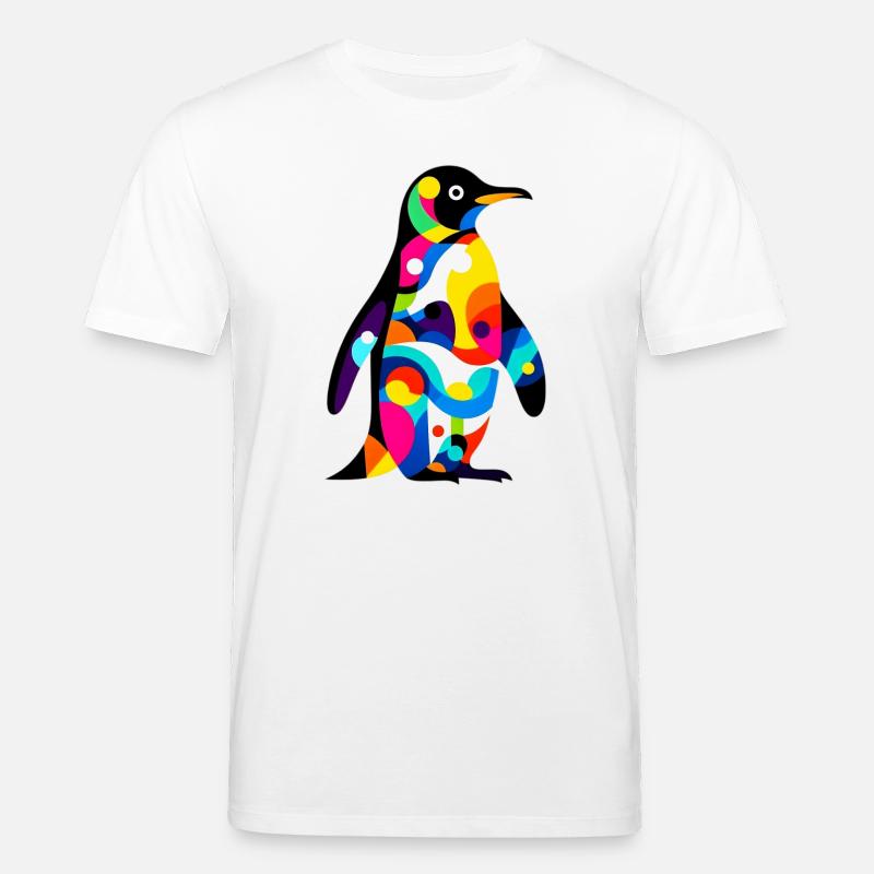 Pinguin - Stanley/Stella Unisex Bio-T-Shirt CREATOR  - Weiß