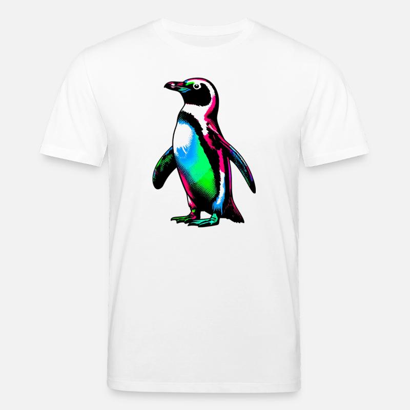 Pingouin - T-shirt bio CREATOR Stanley/Stella Unisexe - blanc