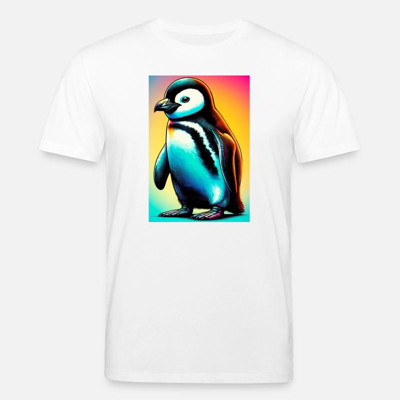 Pinguin - Stanley/Stella Unisex Bio-T-Shirt CREATOR  - Weiß