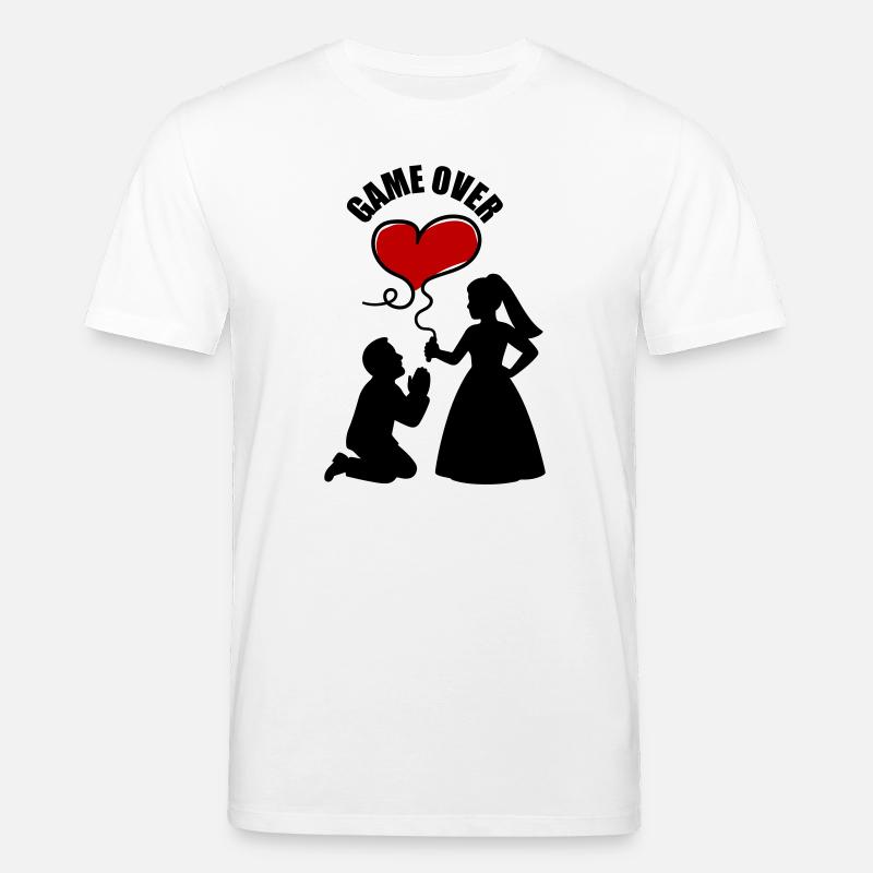 Mariage des mariés - T-shirt bio CREATOR Stanley/Stella Unisexe - blanc