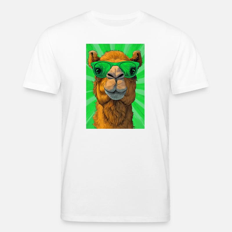 Kamel - Stanley/Stella Unisex Bio-T-Shirt CREATOR  - Weiß