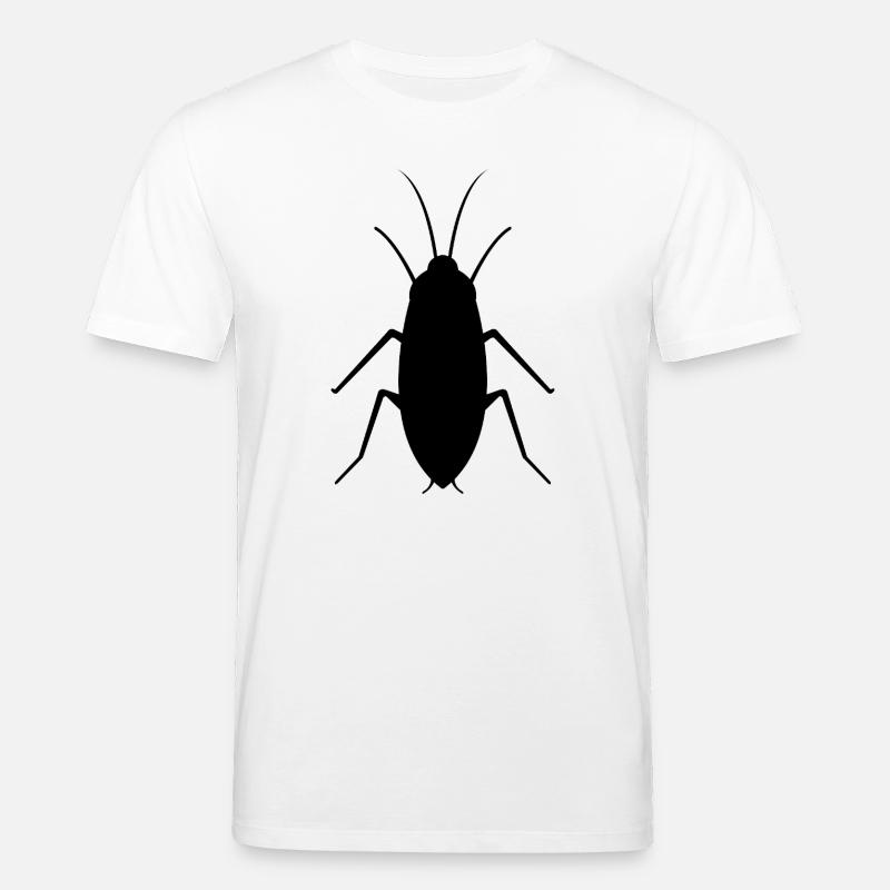 Kakerlake - Stanley/Stella Unisex Bio-T-Shirt CREATOR - Weiß