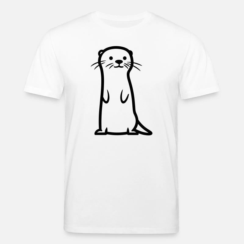 Otter - Stanley/Stella Unisex Bio-T-Shirt CREATOR - Weiß