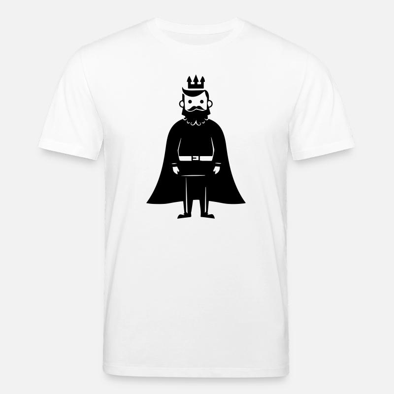 King Man - T-shirt bio CREATOR Stanley/Stella Unisexe - blanc