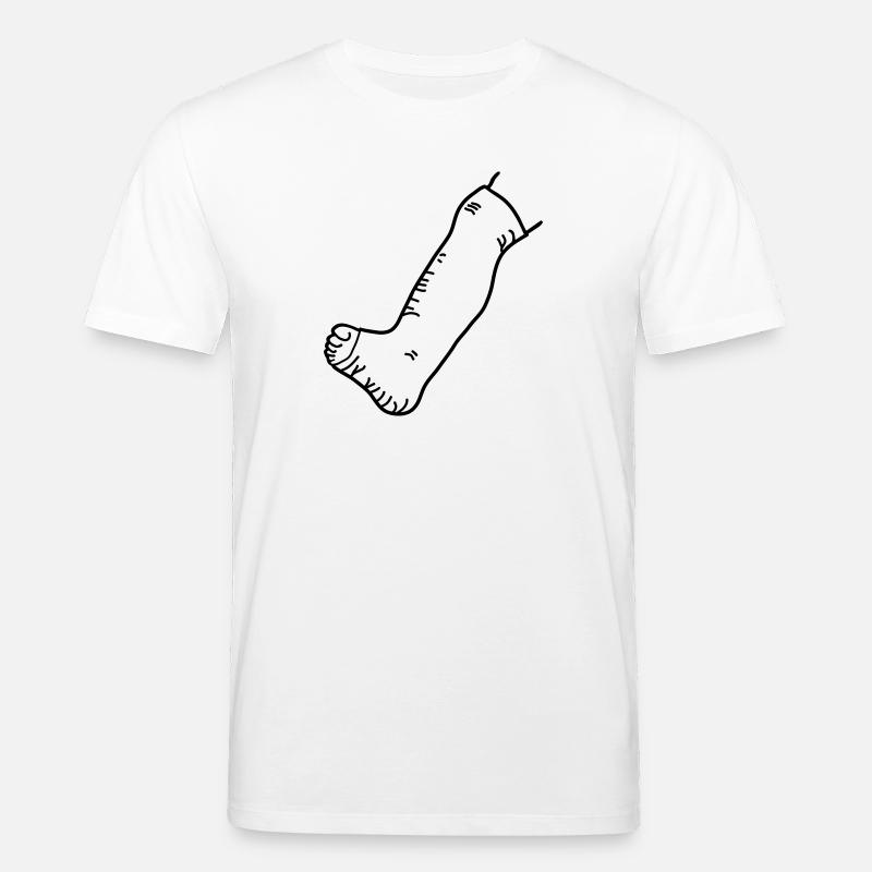 jambe dans le plâtre_1_g1s - T-shirt bio CREATOR Stanley/Stella Unisexe - blanc