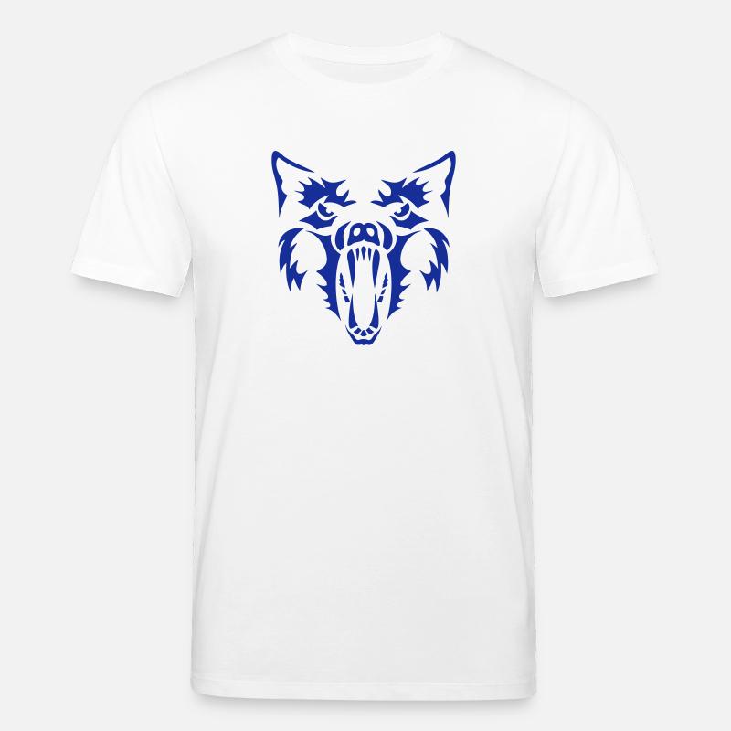 wolf werewolf werewolf 3 - Stanley/Stella CREATOR Unisex Organic T-Shirt - white