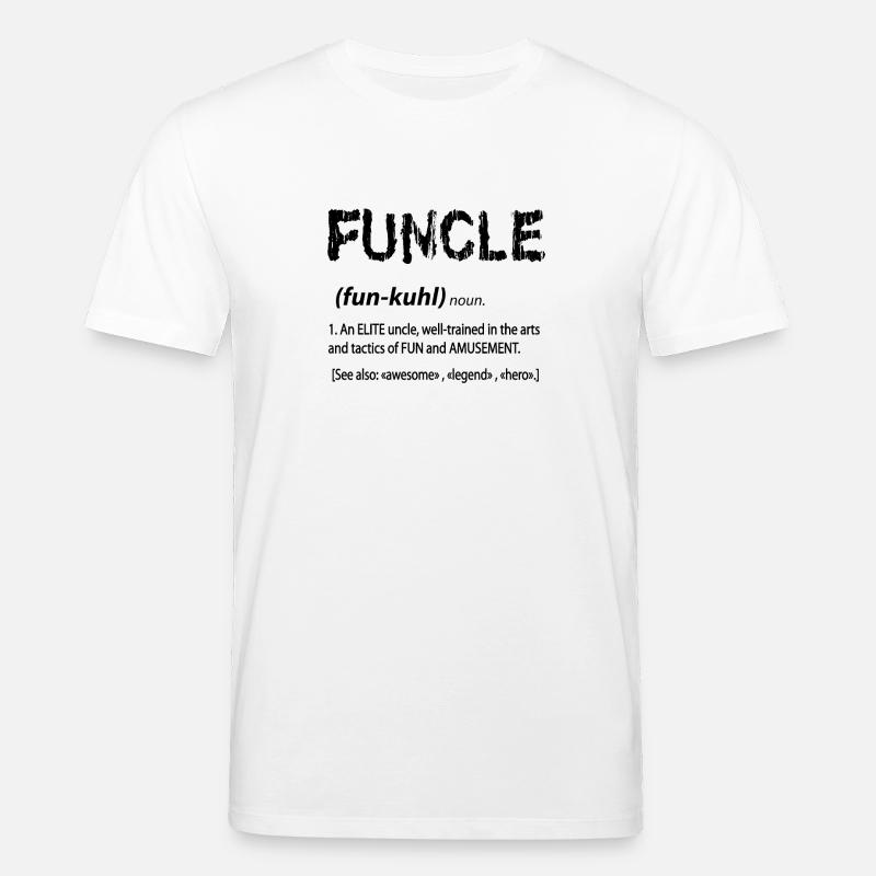 Funcle Onkel - Stanley/Stella Unisex Bio-T-Shirt CREATOR  - Weiß