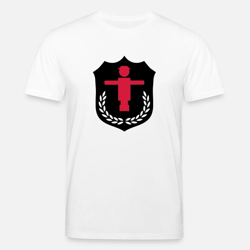 kicker_wappen_02 - Stanley/Stella Unisex Bio-T-Shirt CREATOR  - Weiß