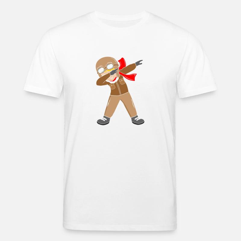 Pilot Dab - Stanley/Stella Unisex Bio-T-Shirt CREATOR - Weiß