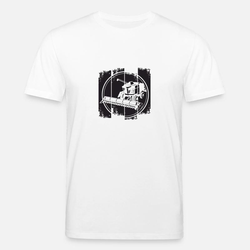 Moissonneuses-batteuses - T-shirt bio CREATOR Stanley/Stella Unisexe - blanc