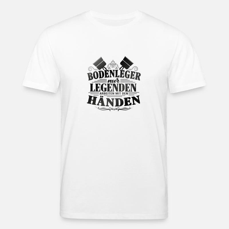 Bodenleger Geschenkideen - Stanley/Stella Unisex Bio-T-Shirt CREATOR  - Weiß
