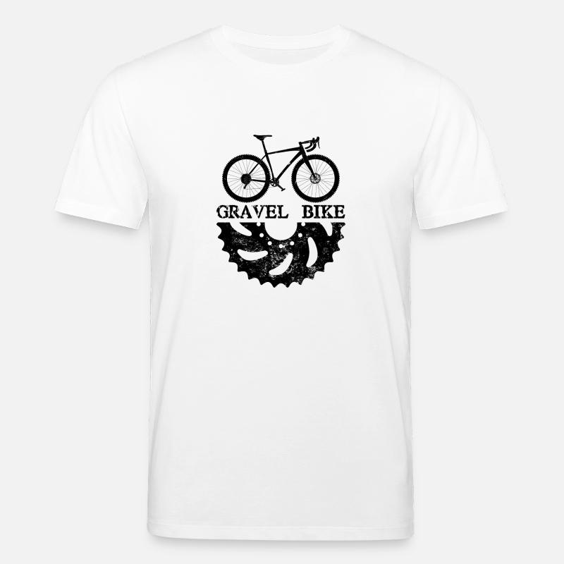 conception d'un vélo de gravier - T-shirt bio CREATOR Stanley/Stella Unisexe - blanc