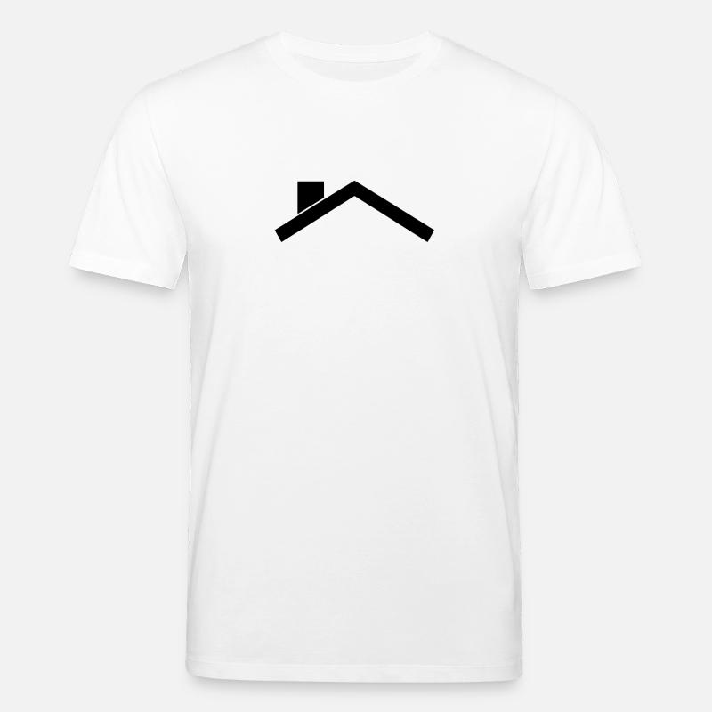 Haus Dach - Stanley/Stella Unisex Bio-T-Shirt CREATOR  - Weiß