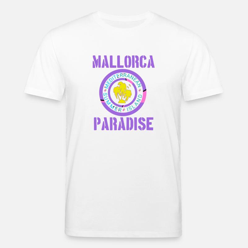 Mallorca Palma Insel - Stanley/Stella Unisex Bio-T-Shirt CREATOR  - Weiß