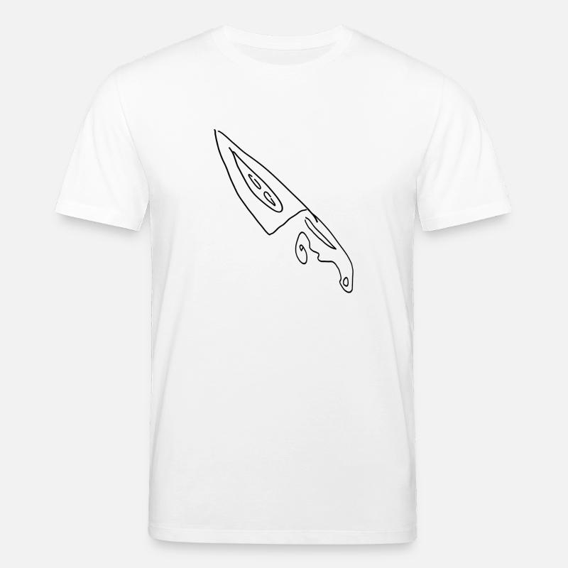 Messer - Stanley/Stella Unisex Bio-T-Shirt CREATOR  - Weiß
