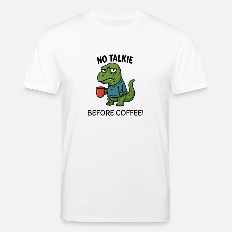 T Rex no talki - Stanley/Stella Unisex Bio-T-Shirt CREATOR  - Weiß