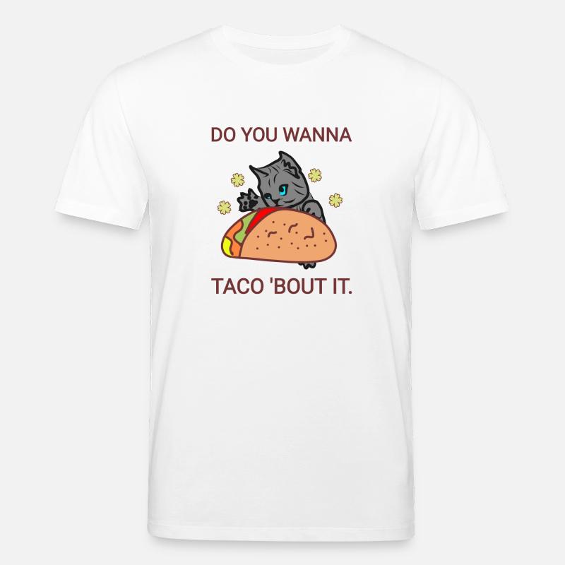 Willst du Taco drüber - Stanley/Stella Unisex Bio-T-Shirt CREATOR  - Weiß