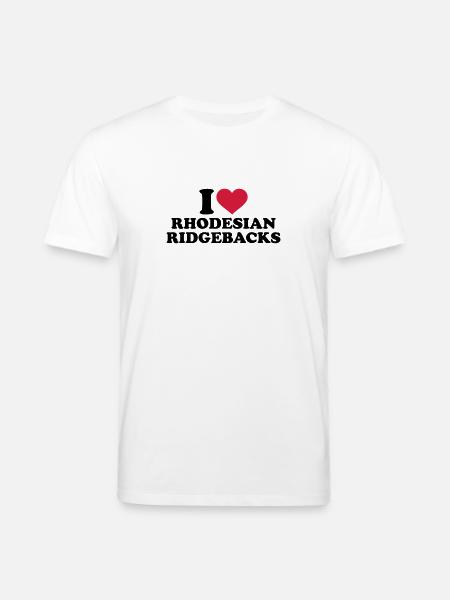 Rhodesian Ridgeback - Stanley/Stella Unisex Bio-T-Shirt CREATOR  - Weiß
