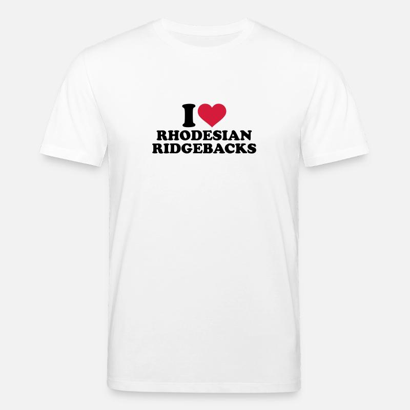 Rhodesian Ridgeback - Stanley/Stella Unisex Bio-T-Shirt CREATOR  - Weiß