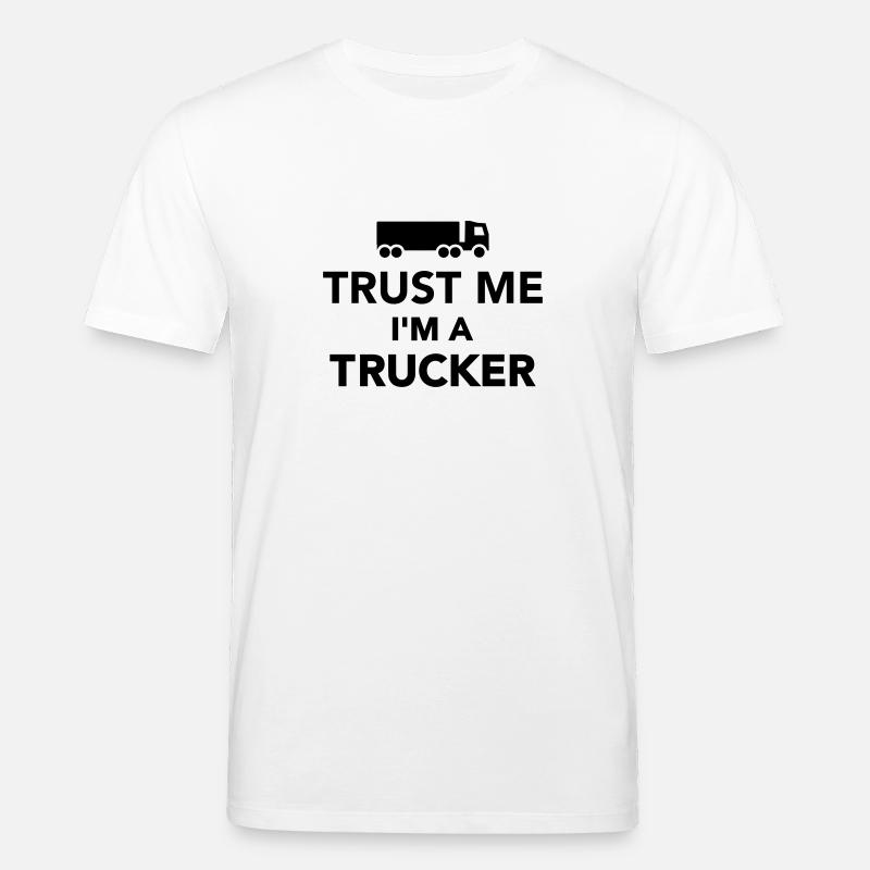 Trucker - Stanley/Stella Unisex Bio-T-Shirt CREATOR  - Weiß