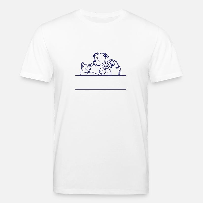 Tierarzt 2013 TEXT HIER - Stanley/Stella Unisex Bio-T-Shirt CREATOR  - Weiß