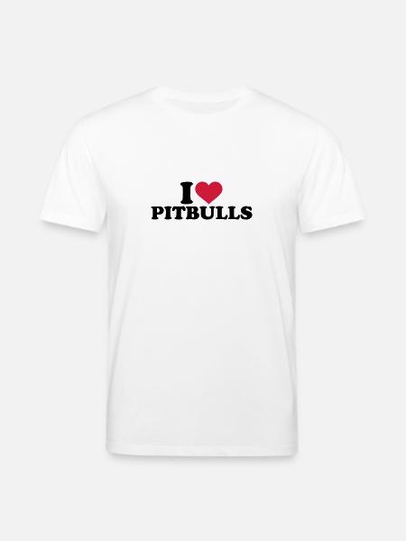 Pitbull - Stanley/Stella Unisex Bio-T-Shirt CREATOR  - Weiß