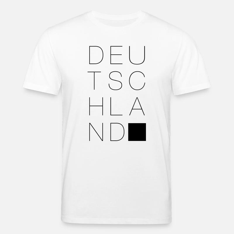 Deutschland - Stanley/Stella Unisex Bio-T-Shirt CREATOR  - Weiß