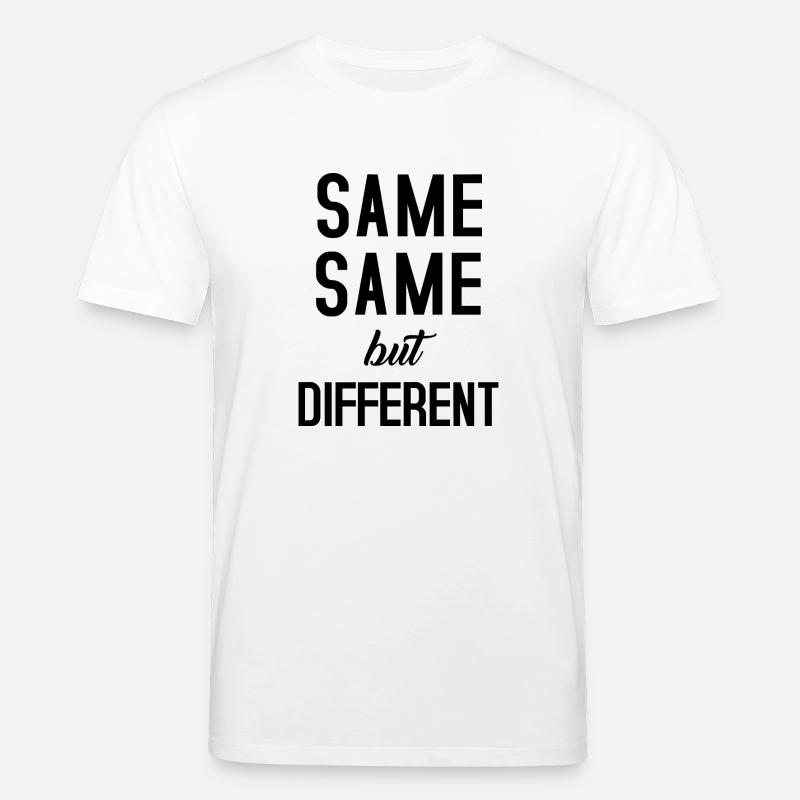 Same Same - T-shirt bio CREATOR Stanley/Stella Unisexe - blanc