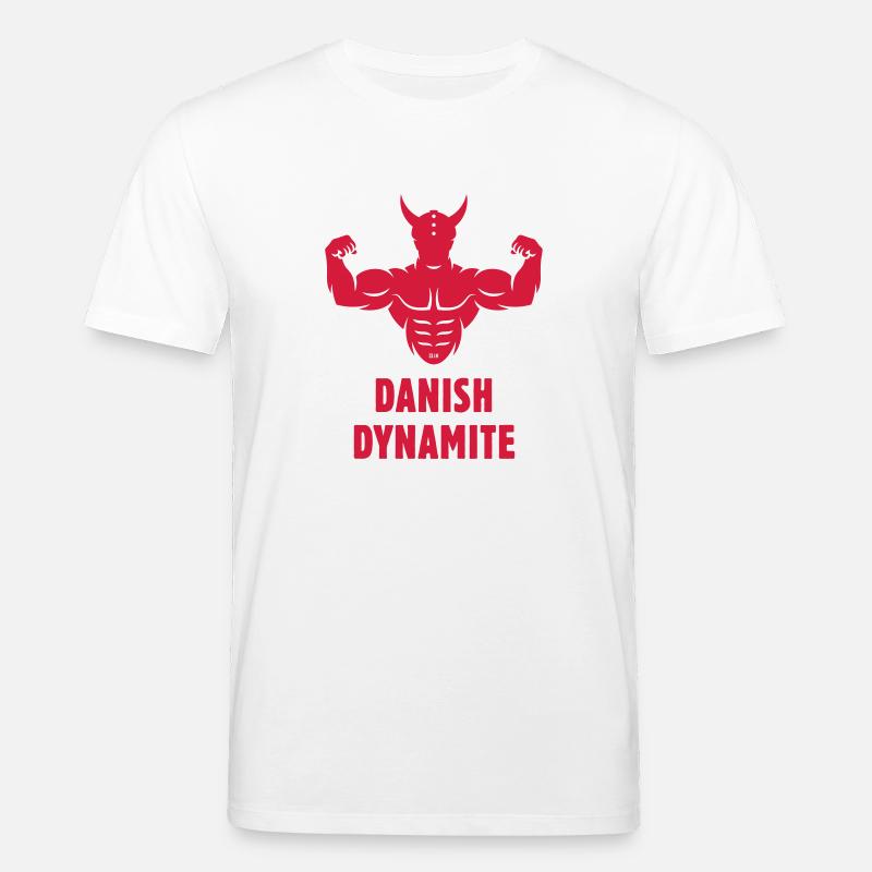 Danish Dynamite (Dänemark / Wikinger) - Stanley/Stella Unisex Bio-T-Shirt CREATOR  - Weiß