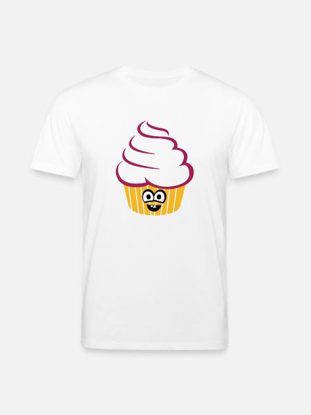 cupcake_funny - T-shirt bio CREATOR Stanley/Stella Unisexe - blanc